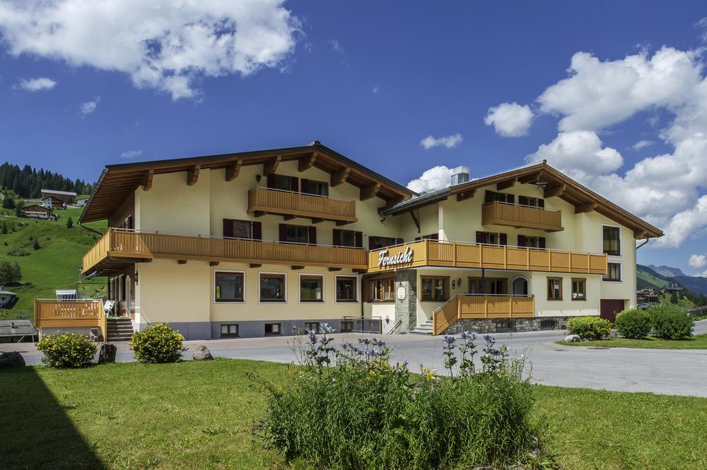 Fernsicht Alpen-Apartments 莱赫阿尔贝格 外观 照片